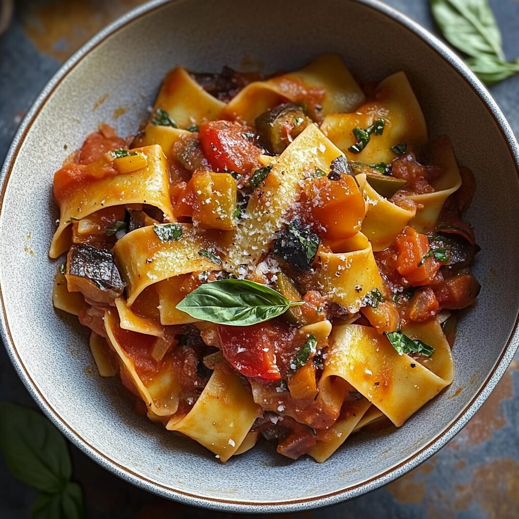 Ratatouille Pappardelle