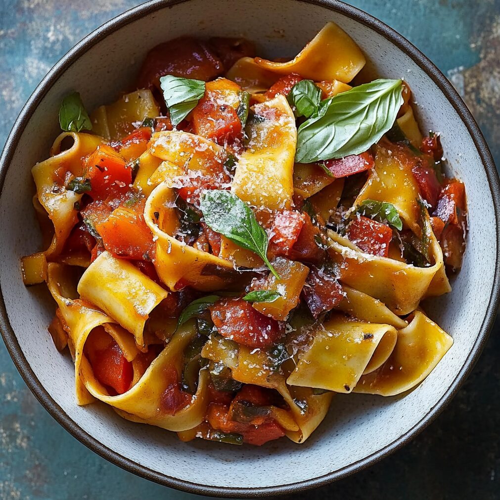 Ratatouille Pappardelle