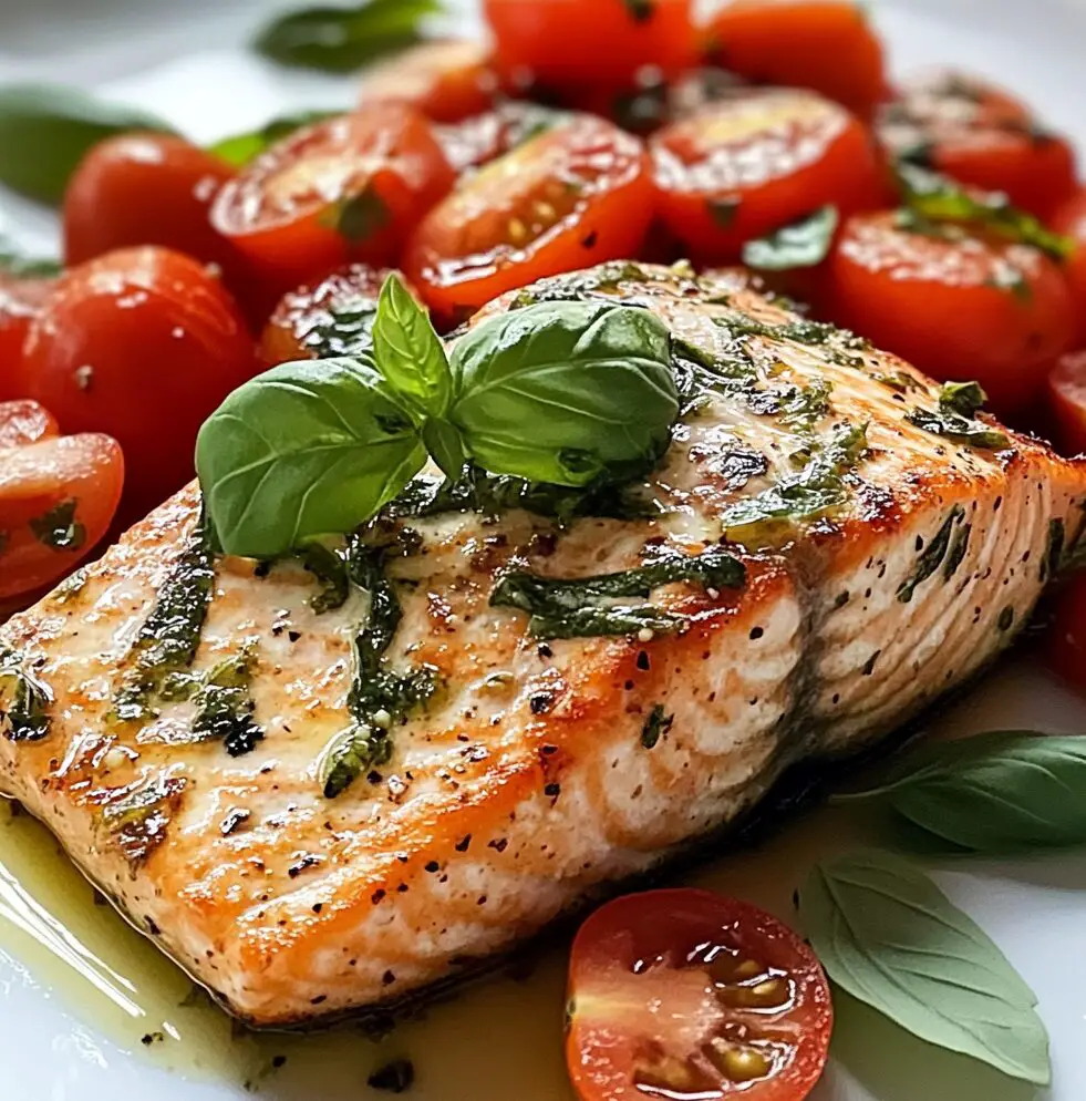 Tomato Basil Salmon