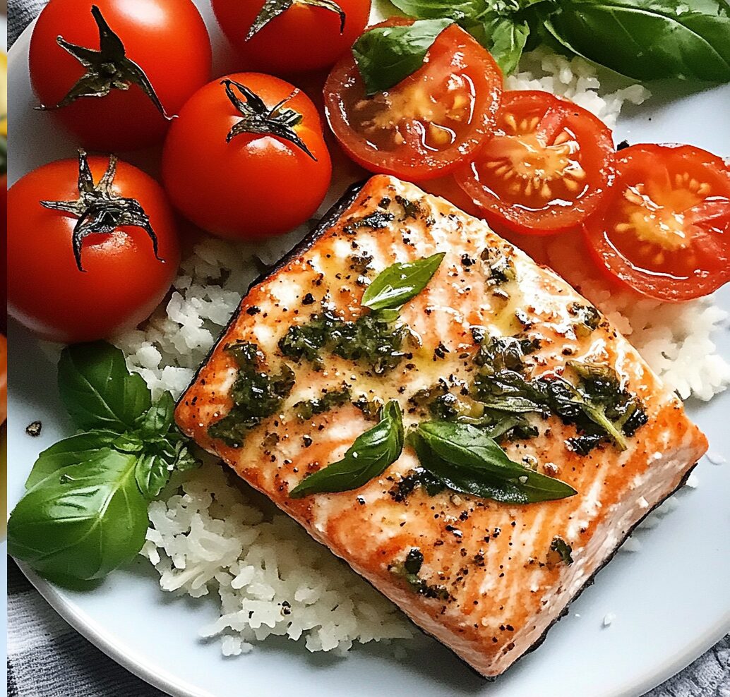 Tomato Basil Salmon
