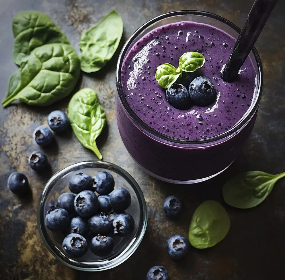 Blueberry Spinach Smoothie