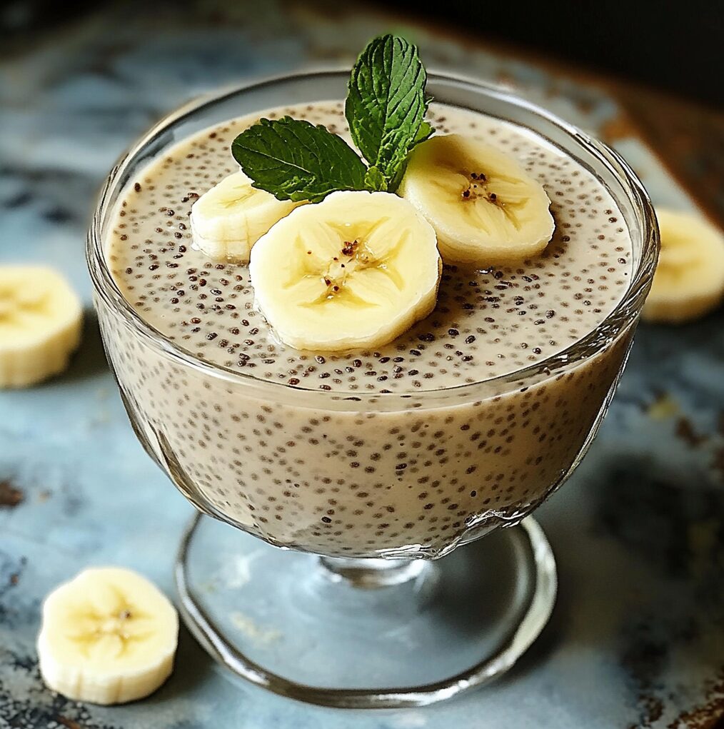Banana Chia Pudding