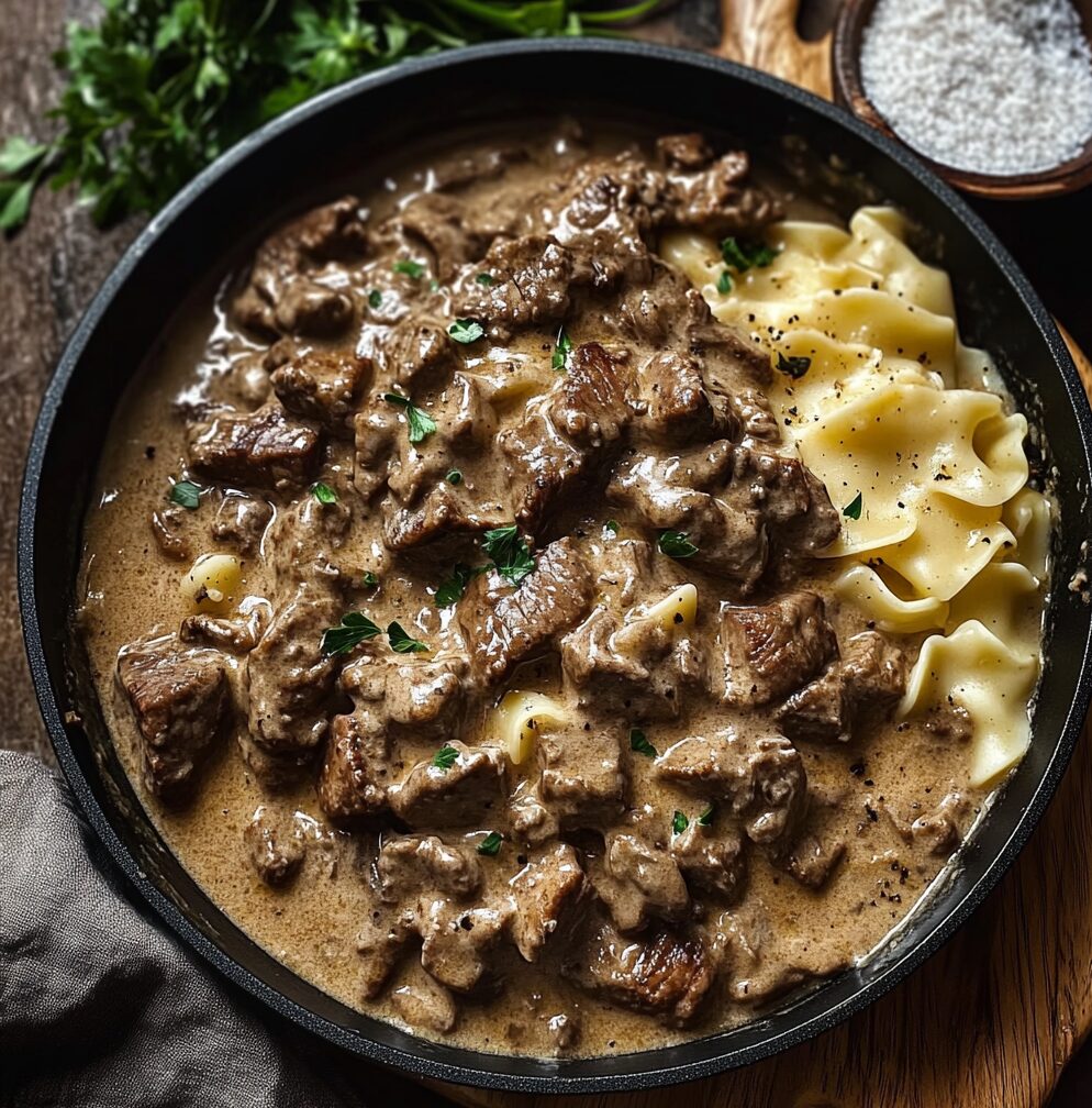 Beef Stroganoff