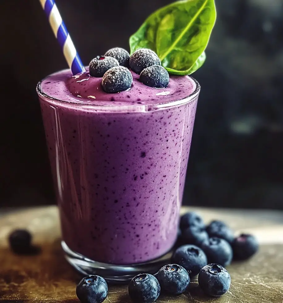 Blueberry Spinach Smoothie
