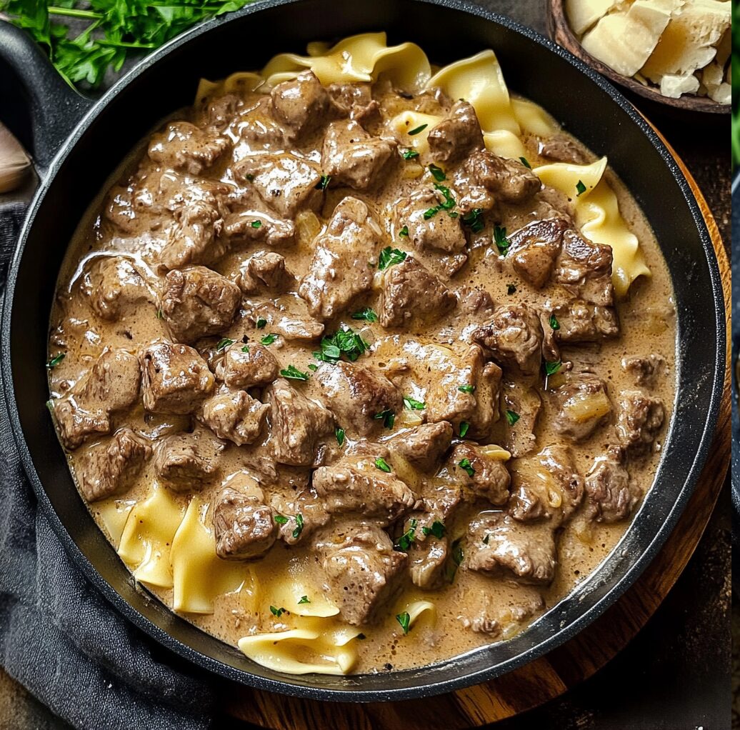 Beef Stroganoff