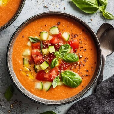 Chilled Spanish Gazpacho