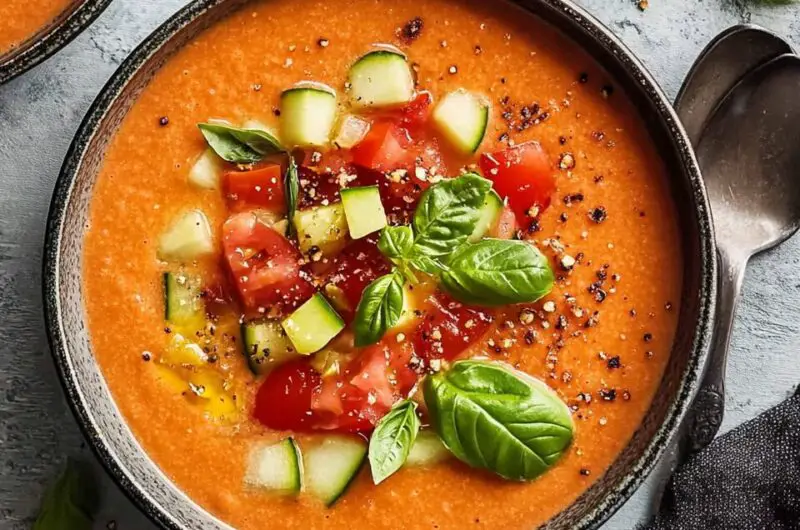 Chilled Spanish Gazpacho