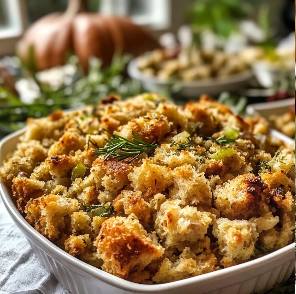 Mom’s Classic Thanksgiving Stuffing