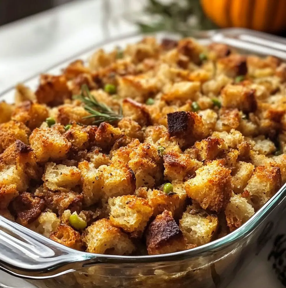 Mom’s Classic Thanksgiving Stuffing