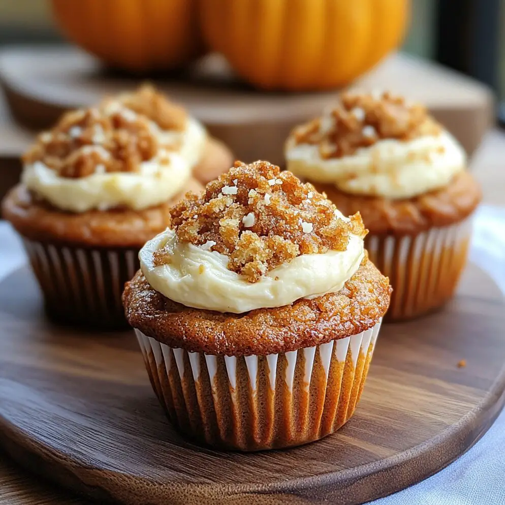 Pumpkin Cream Cheese Muffins