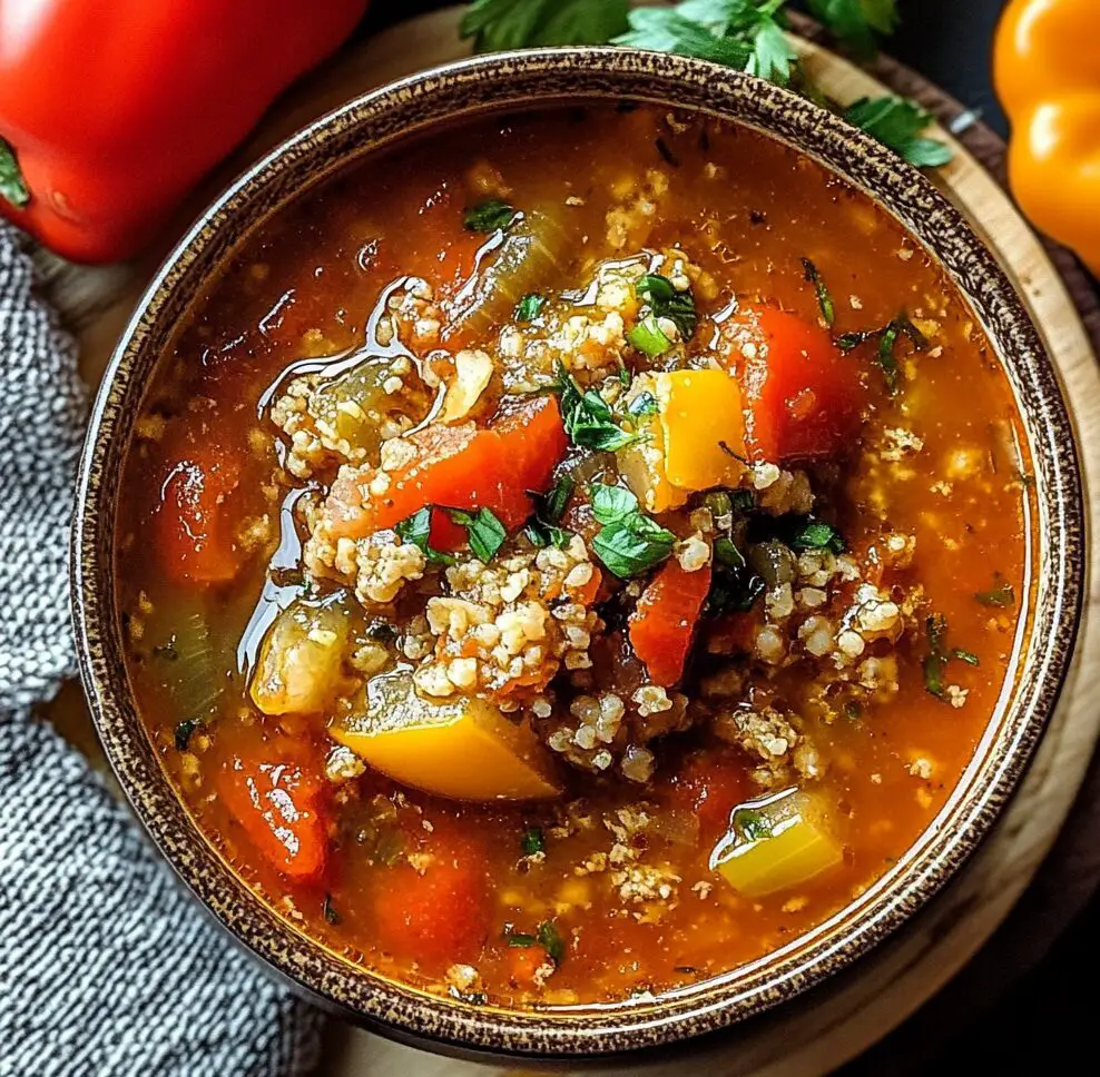 Stuffed Pepper Soup