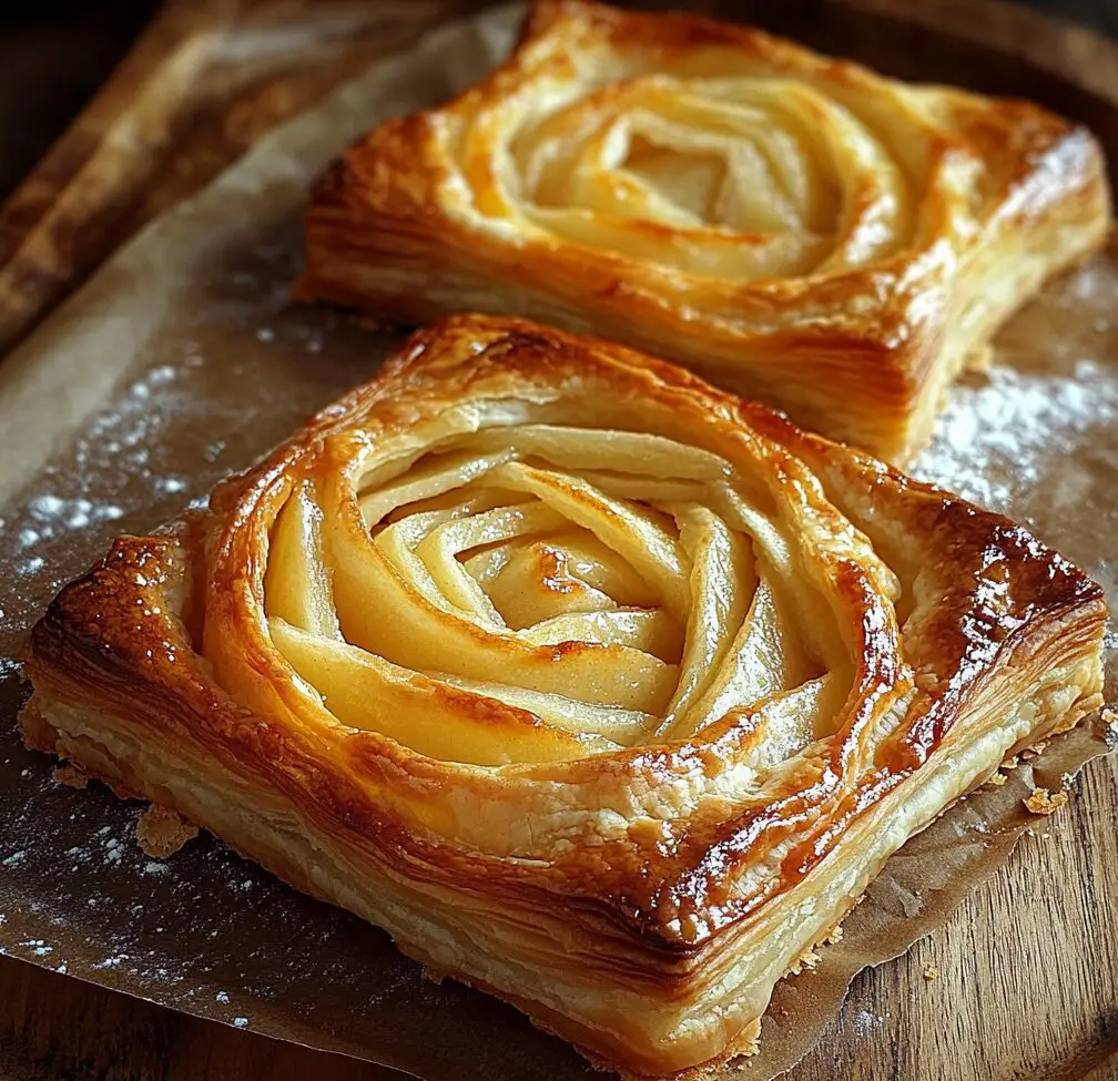 Puff Pastry Apple Tart