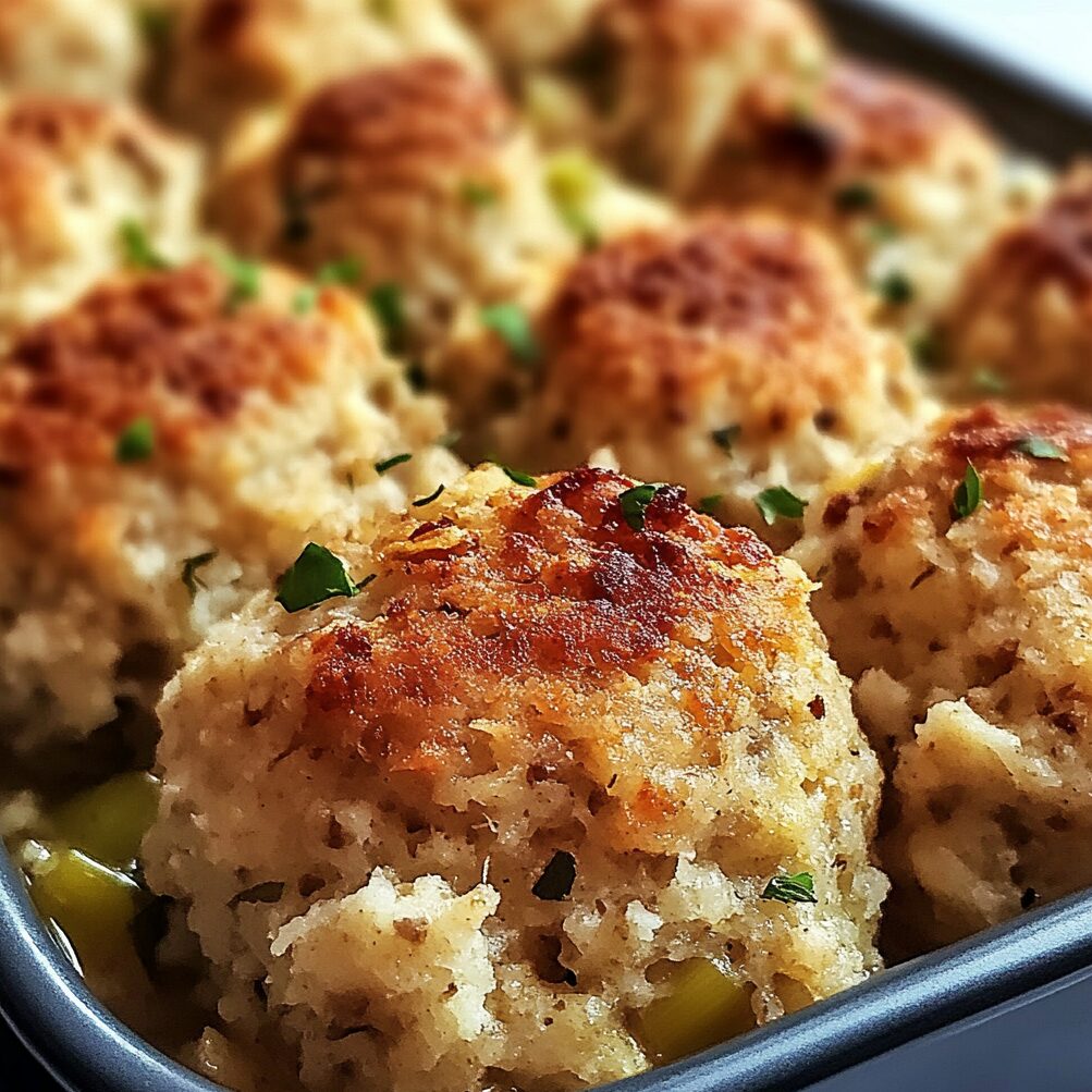 Turkey Stuffing Balls