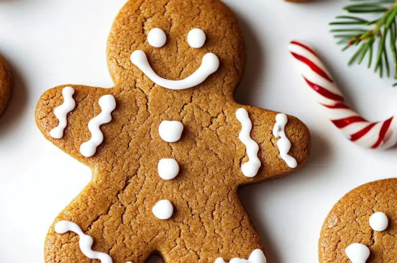 Soft & Chewy Gingerbread Men Cookies