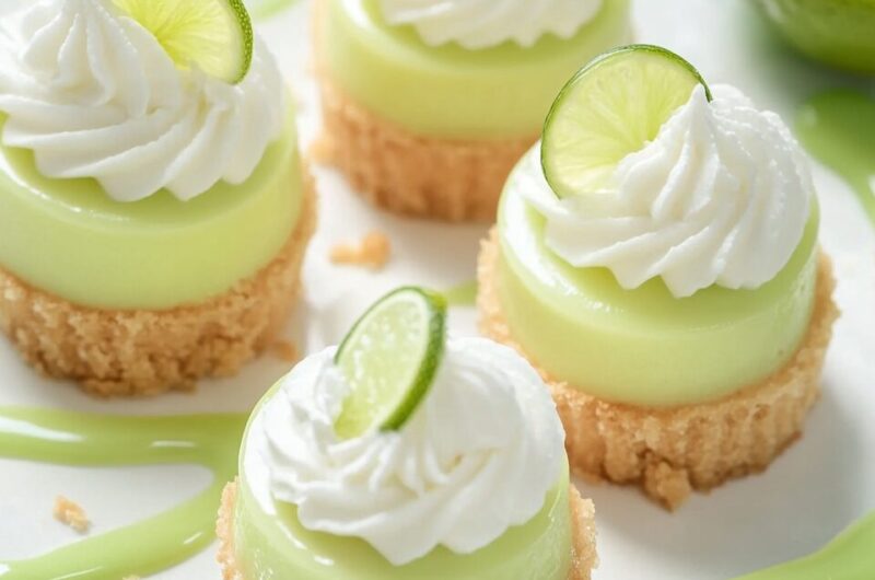 Mini Key Lime Cheesecakes