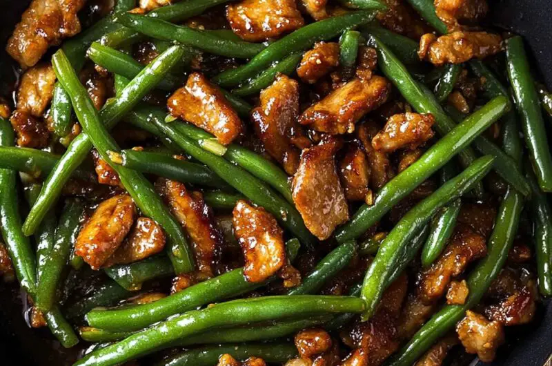 Stir-Fried Green Beans with Pork