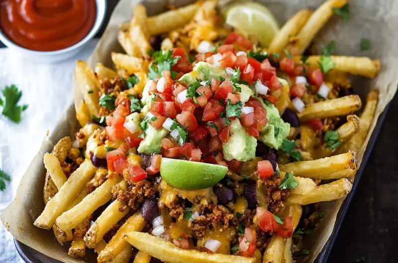 Loaded Mexican-Style Nacho Fries