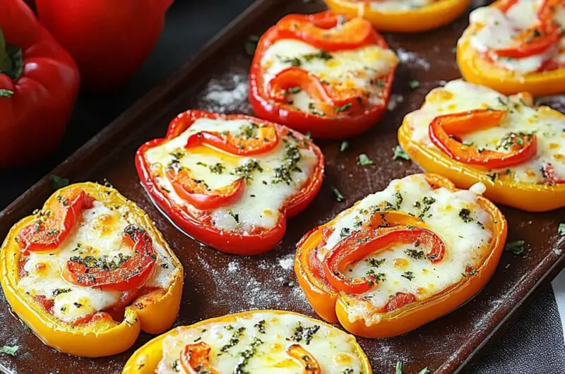 Mini Sweet Pepper Pizzas