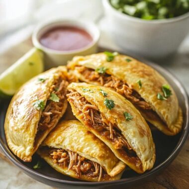Spicy Pulled Pork Empanadas