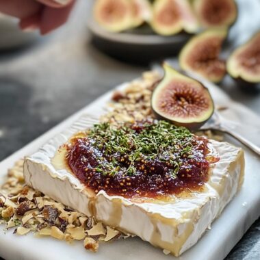Boursin Cheese with Fig Jam
