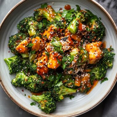 Easy Gochujang Broccoli