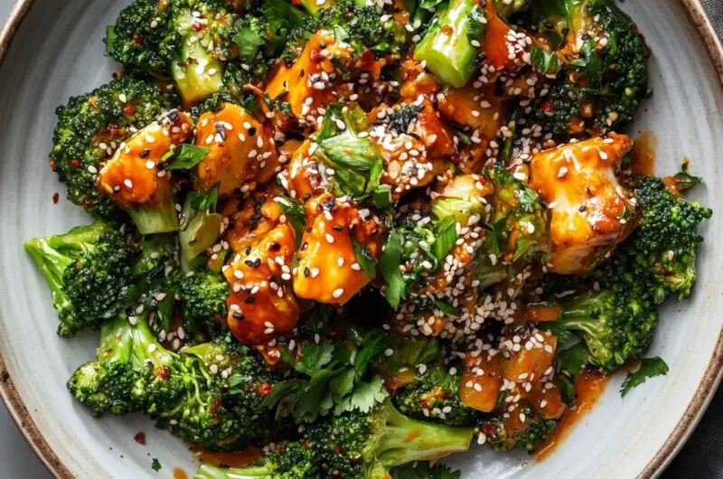 Easy Gochujang Broccoli