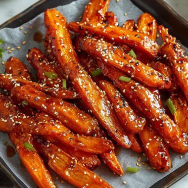 Gochujang Roasted Carrots