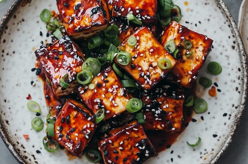 Gochujang Baked Tofu