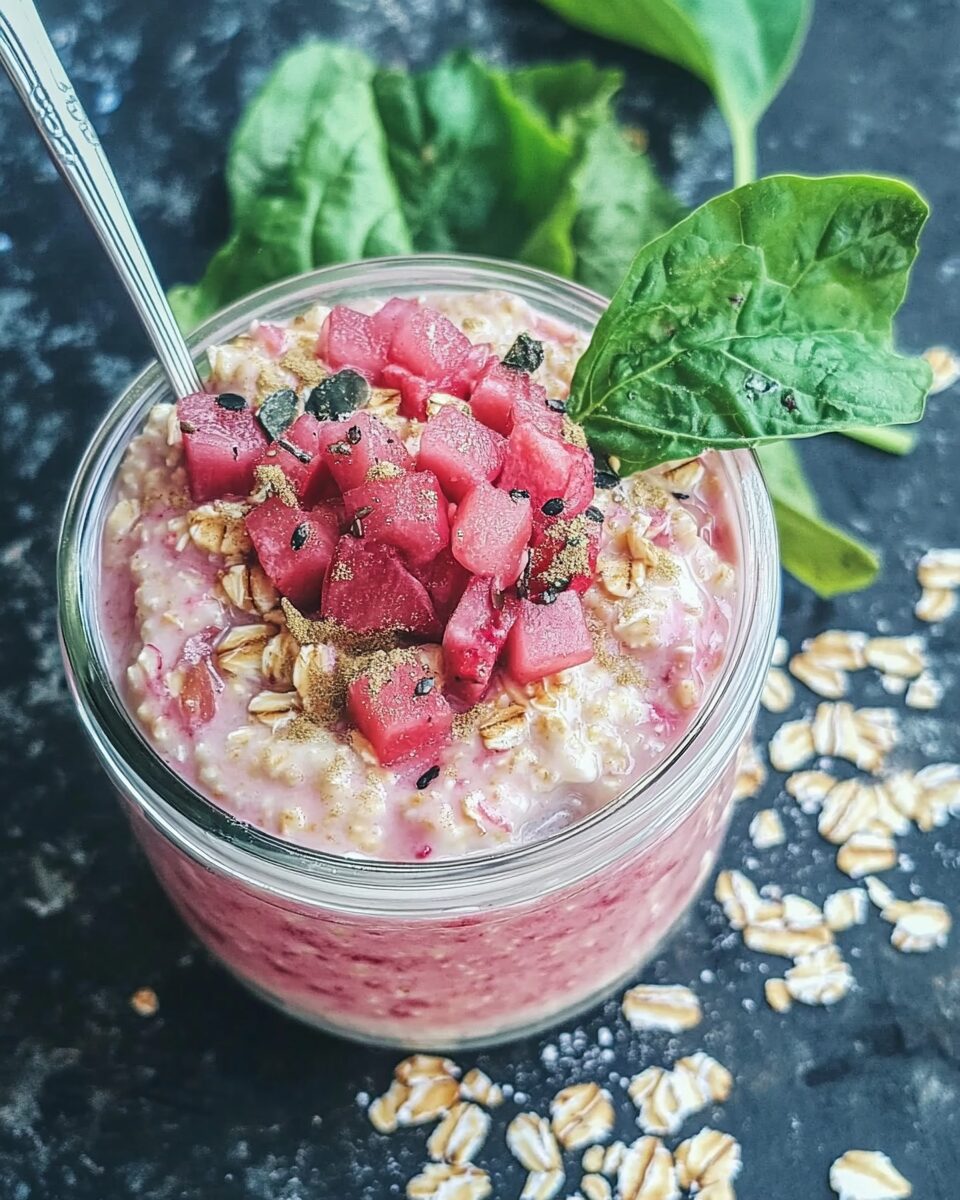 rhubarb-overnight-oats