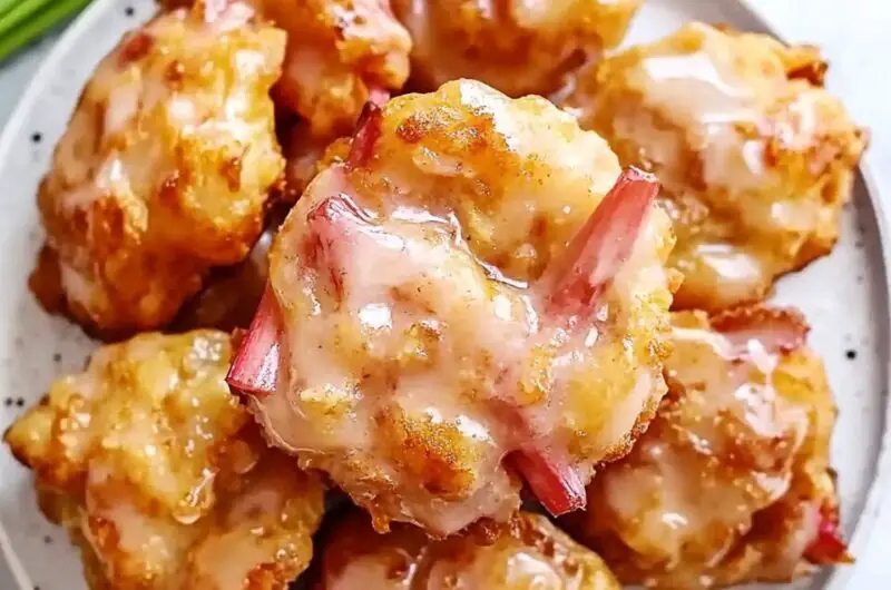 Rhubarb Fritters
