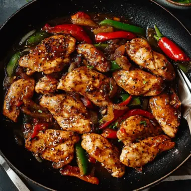Black Pepper Chicken