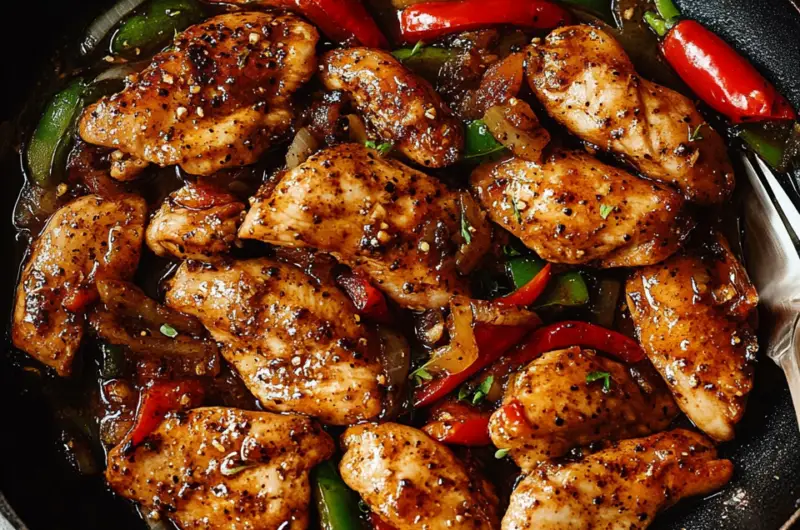 Black Pepper Chicken