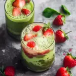 Strawberry Matcha Latte