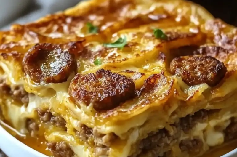 Pancake Sausage Casserole