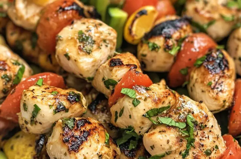 Chicken Souvlaki Skewers