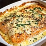 Baked Boursin Salmon