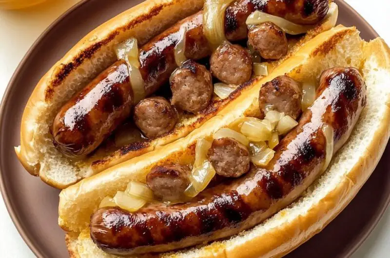 Beer-Boiled Brats