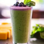 Blueberry Spinach Smoothie