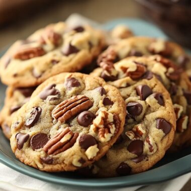Chewy Chocolate Chip Pecan Cookies