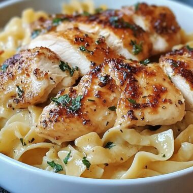 Chicken with Buttered Noodles