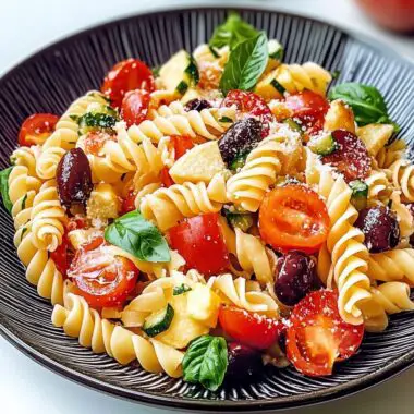 Classic Italian Pasta Salad