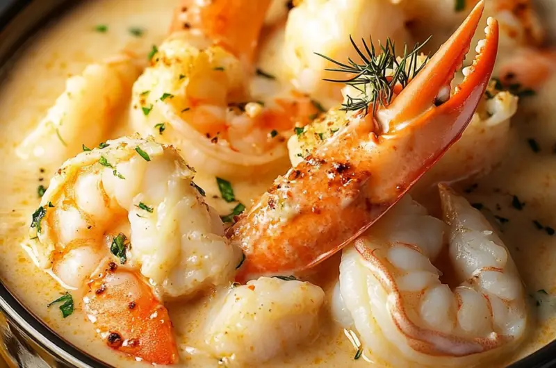 Crab and Shrimp Seafood Bisque