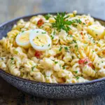 Deviled Egg Pasta Salad