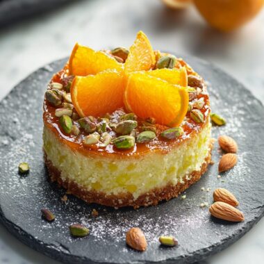 Flourless Orange Pistachio Almond Cake