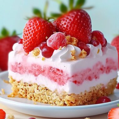 Frozen Strawberry Dessert