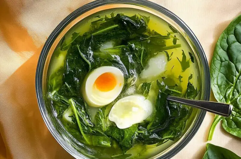 Green Borscht with Spinach Soup