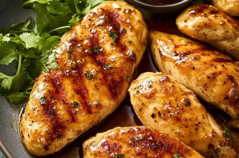 Honey Garlic Chicken Breasts