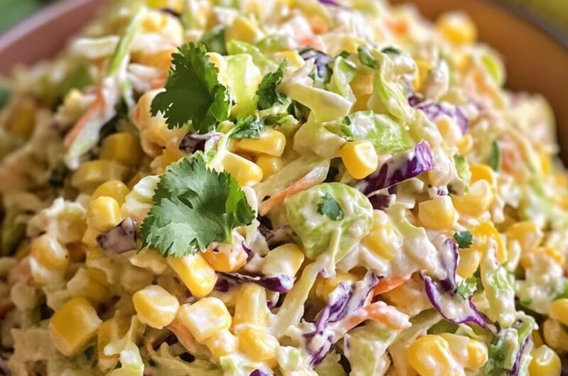 Mexican Corn Coleslaw