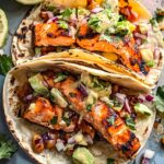 Seared Chipotle Salmon Tacos