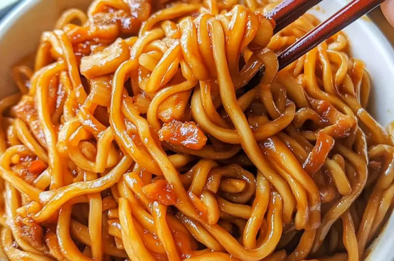Shanghai Fried Noodles